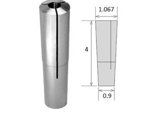 5/8" BROWN & SHARPE #9 TAPER ROUND COLLET (3900-0997)