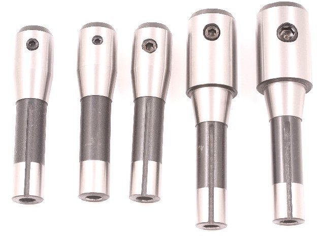 5 PIECE R8 END MILL HOLDER SET (3/16-3/4") (3900-1005)