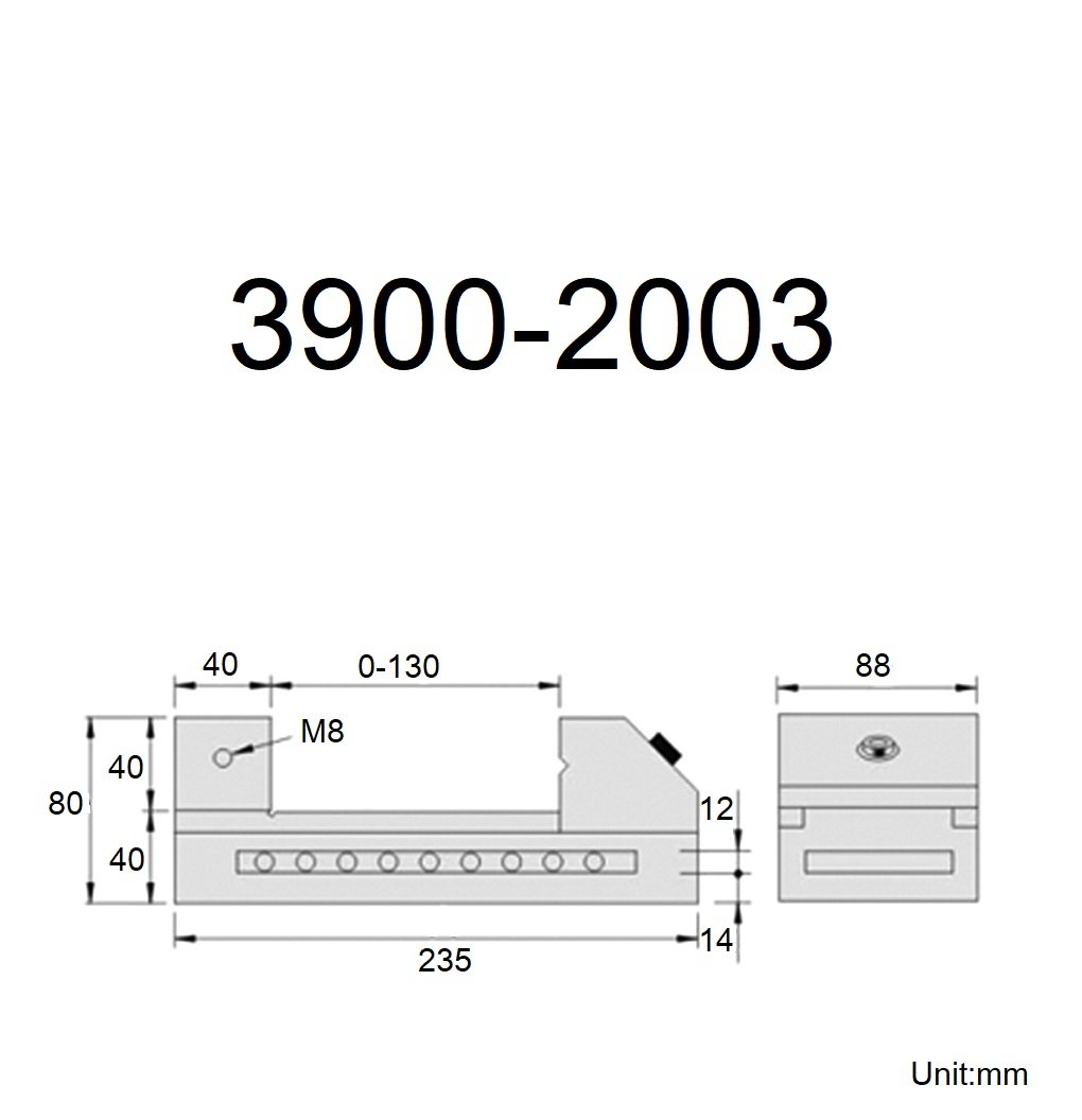 3" ULTRA PRECISION TOOLMAKER'S VISE (3900-2003) - Image 3