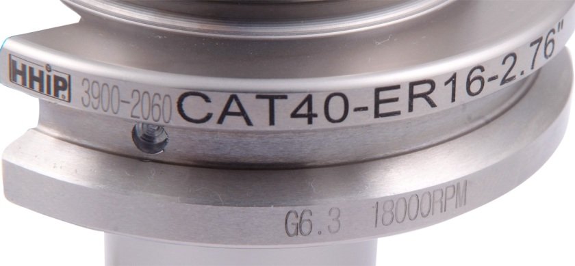 PRO-SERIES CAT40 2.76" ER-16 SPRING COLLET CHUCK WITH HEX NUT (3900-2060) - Image 5