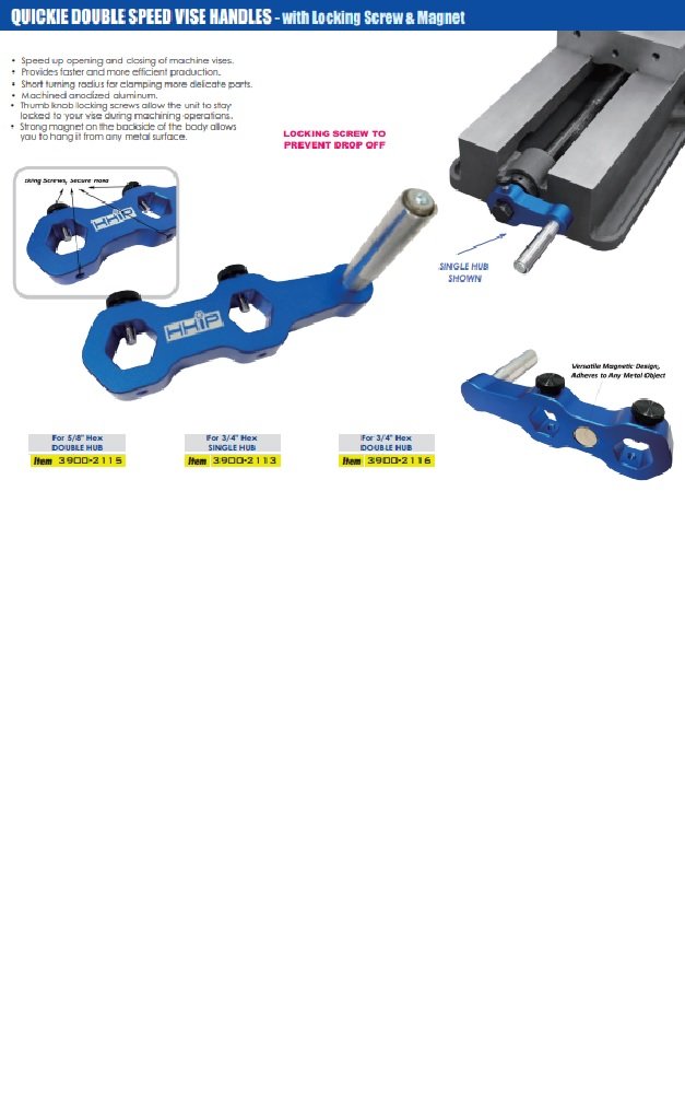 PRO-SERIES 5/8 HEX QUICKIE DOUBLE VISE SPEED HANDLE (3900-2115) - Image 5