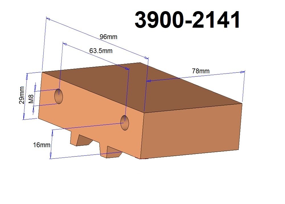 MOVEABLE JAW FOR 4" PRO SERIES VISE #3900-2102 (3900-2141) - Image 3