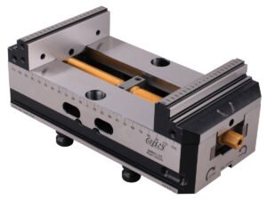 HHIP 5-AXIS SELF-CENTER CNC VISE REVERSE 125MM JAWS 96MM PIN SPACE (3900-2242)