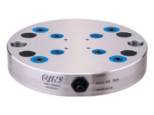 HHIP 52/96MM PIN SPACING ZERO-POINT ROUND PLATE FOR 5-AXIS CNC VISE (3900-2245)