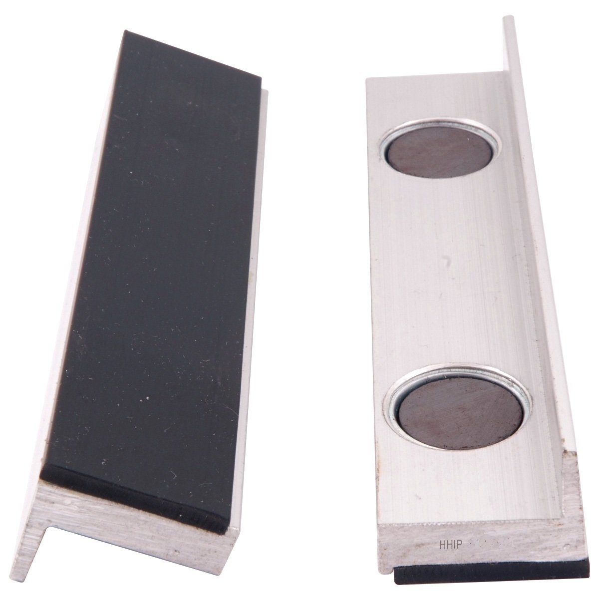 6 X 1-1/8" ALUMINUM SOFT RUBBER-FACE VISE JAWS WITH MAGNET (3900-2277) - Image 2