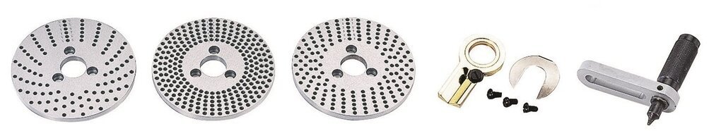 VERTEX DIVIDING PLATES FOR 10 & 12" VERTEX ROTARY TABLES (3900-2394)