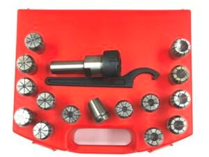 ER-25 3/4 X 2 1/2" STRAIGHT SHANK SPRING COLLET CHUCK SET (3900-2573)