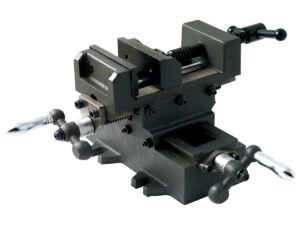 3" HEAVY DUTY CROSS SLIDE VISE WITH METRIC DIAL (3900-2703)