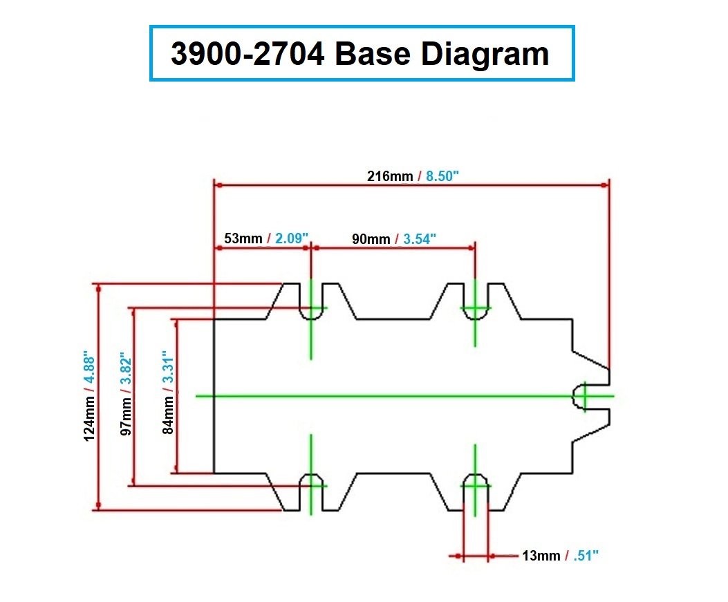 4" HEAVY DUTY CROSS SLIDE VISE WITH METRIC DIAL (3900-2704) - Image 8