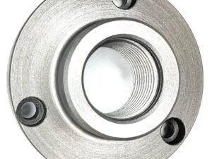 4" 1 1/2-8 THREADED 3 JAW CHUCK BACKPLATE (3900-3212)