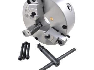 8" FRONT-MOUNT TOP REVERSIBLE SELF CENTERING 3-JAW PLAIN BACK CHUCK (3900-3432)