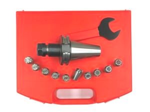 ER-16 CAT 40 V-FLANGE SPRING COLLET CHUCK SET (3900-4014)