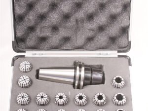 ER-25 CAT 40 V-FLANGE SPRING COLLET CHUCK SET (3900-4025)