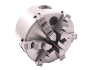 8" 6-JAW SELF-CENTERING PLAIN BACK LATHE CHUCK (3900-4558)