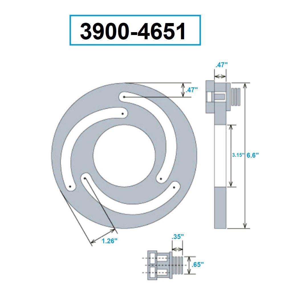 TAIKI 6" JAW BORING RING (3900-4651) - Image 7