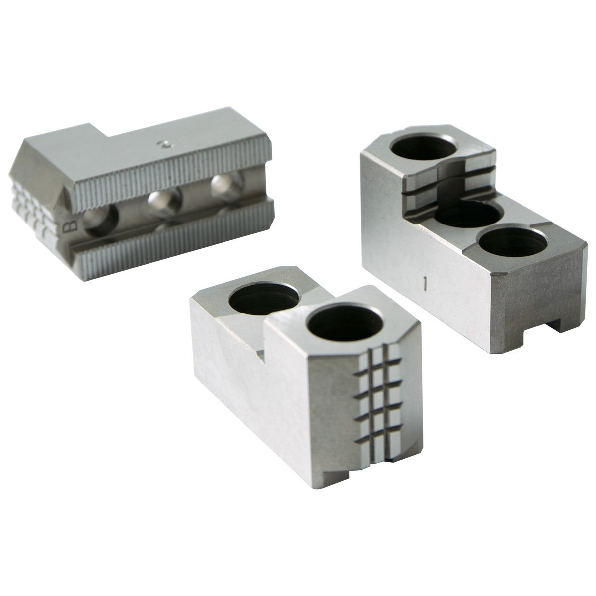 TAIKI 3 PIECE 12" 1.5MM X 60 DEGREE 21MM BEST-GRIP HARD JAW SET (3900-4678)