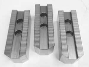 TAIKI 12" 1.5MM X 60 DEGREE 18MM 3 PIECE STEEL SOFT JAW SET (3900-4692)