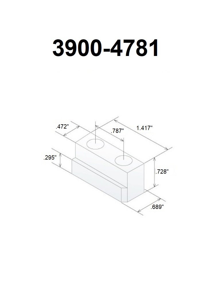 TAIKI 3 PIECE JAW T-NUT SET FOR 6 B-200 CHUCK (3900-4781) - Image 2