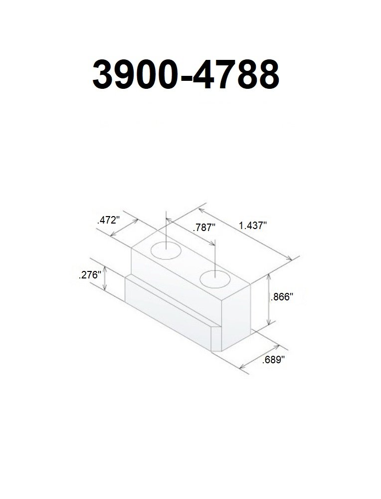 TAIKI 3 PIECE JAW T-NUT SET FOR 6 B-TYPE CHUCK (3900-4788) - Image 2
