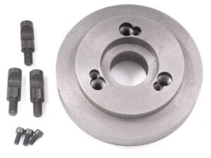 8" D-4 MOUNT BACK PLATE FOR 3-JAW CHUCKS (3900-4827)