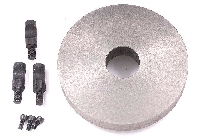 6" D-4 MOUNT BACK PLATE FOR 3-JAW CHUCKS (3900-4823) - Image 3