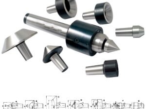 MT3 7 PIECE INTERCHANGEABLE BULL NOSE LIVE CENTER SET (3900-5053)