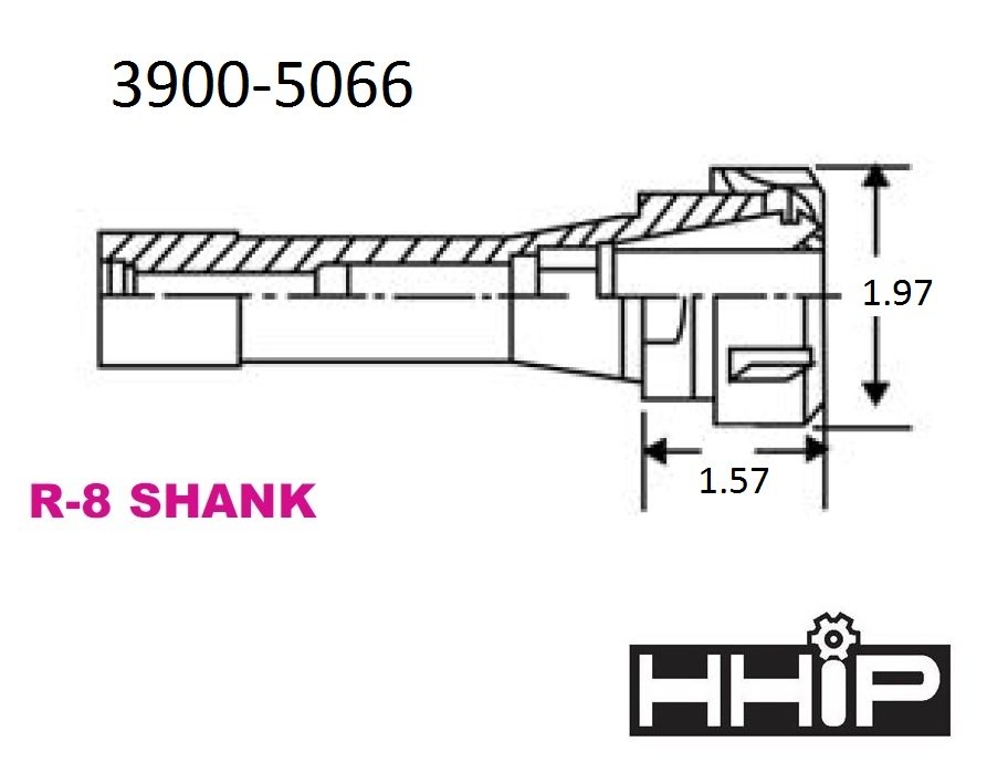 R8 ER-32 COLLET CHUCK (3900-5066) - Image 4