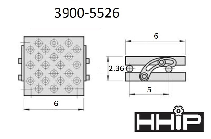 6 X 6" PRECISION SINE PLATE (3900-5526) - Image 2