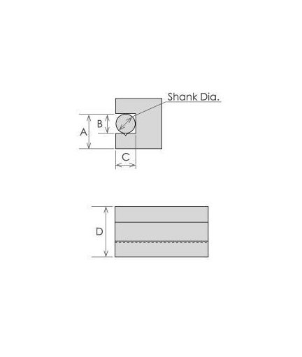 BXA-2 TURNING, FACING & BORING HOLDER 1/4-5/8" 250-202 (3900-5262) - Image 4