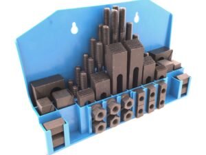 ULTRA QUALITY 58 PIECE CLAMPING KIT (5/8 INCH  T-SLOT)  STUD SIZE 1/2-13 (3901-0006)