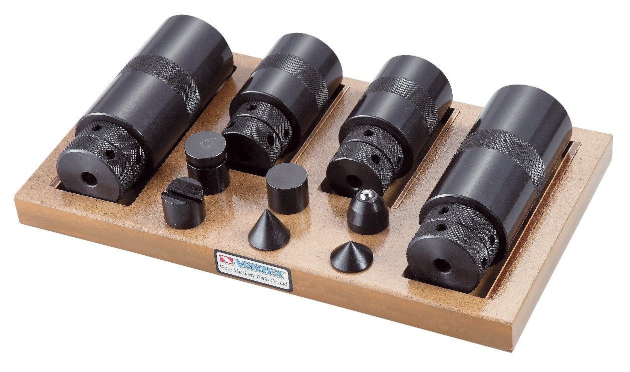 VERTEX 10 PIECE 65-140MM ADJUSTABLE SCREW JACK & PAD SET (3901-0095)