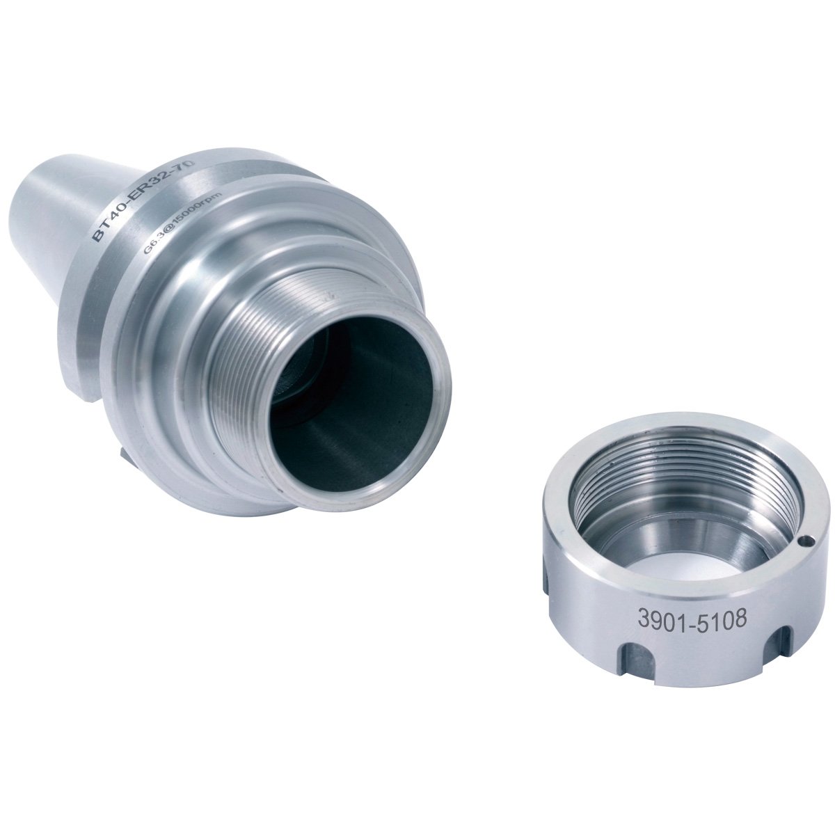 BT-40 ER-32 10 PIECE COLLET & CHUCK SET (3901-5108) - Image 3