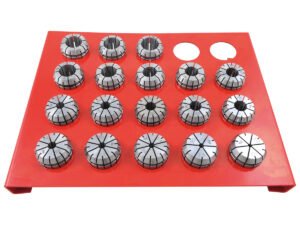 PRO-SERIES 18 PIECE ER-32 SPRING COLLET SET WITH RACK (3901-5378)