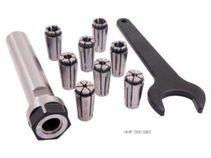 PROSERIES 10 PIECE SK10 LYNDEX STYLE STRAIGHT SHANK COLLET CHUCK SET(3901-5583)