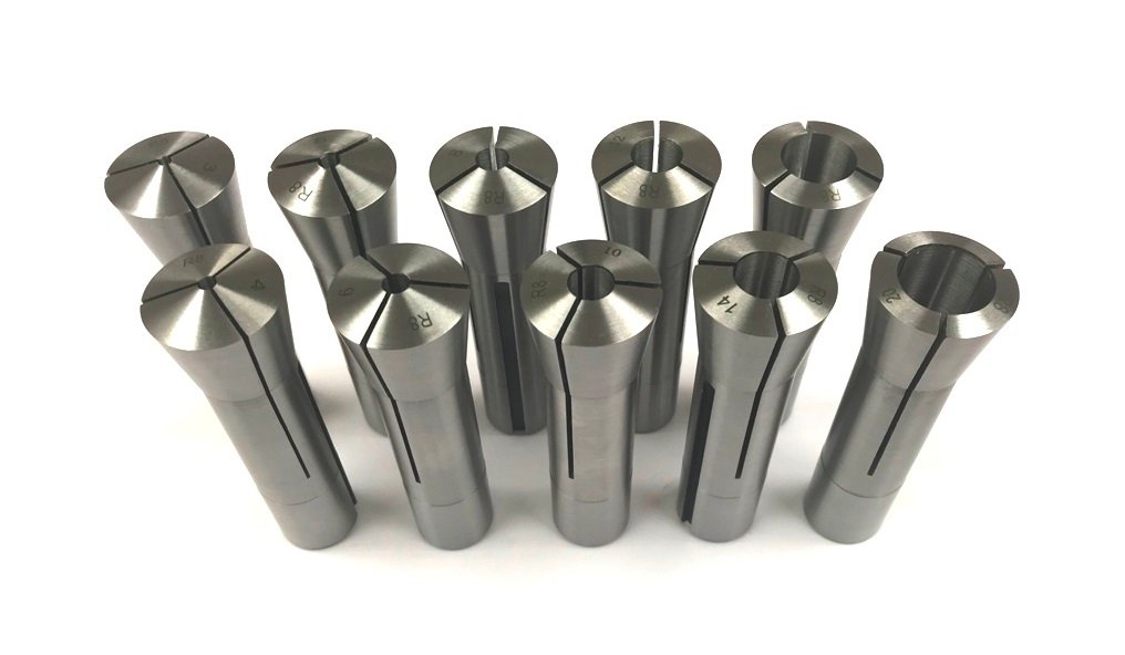 10 PIECE R8 3-20MM ROUND COLLET SET (3903-0006)