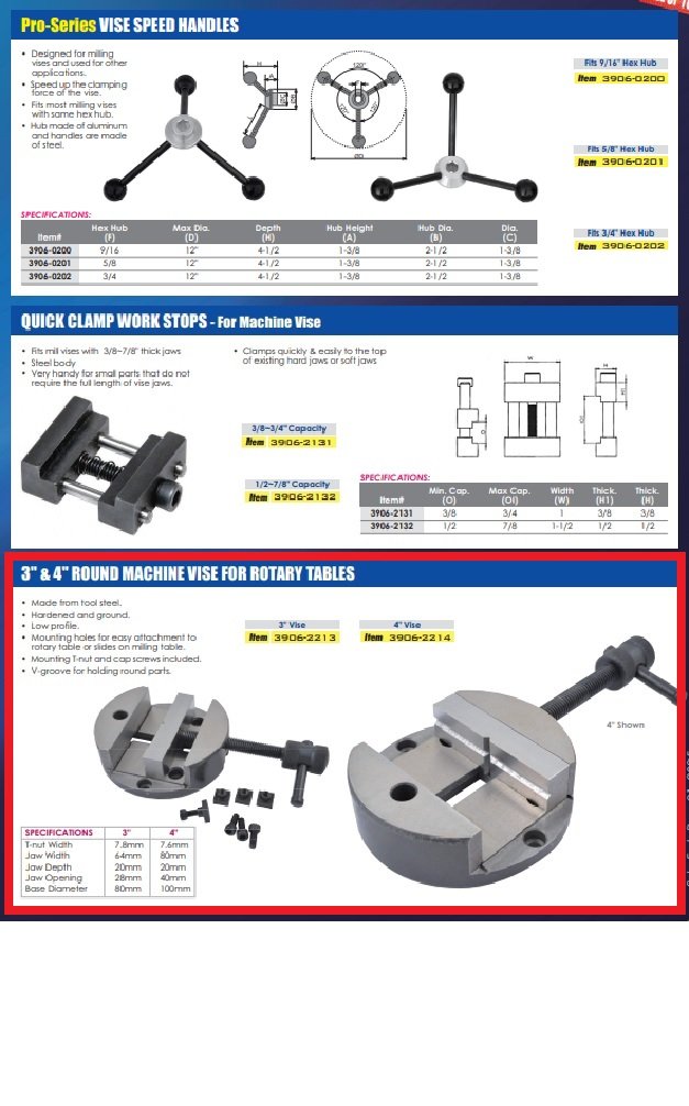 3" ROTARY TABLE VISE (3906-2213) - Image 7