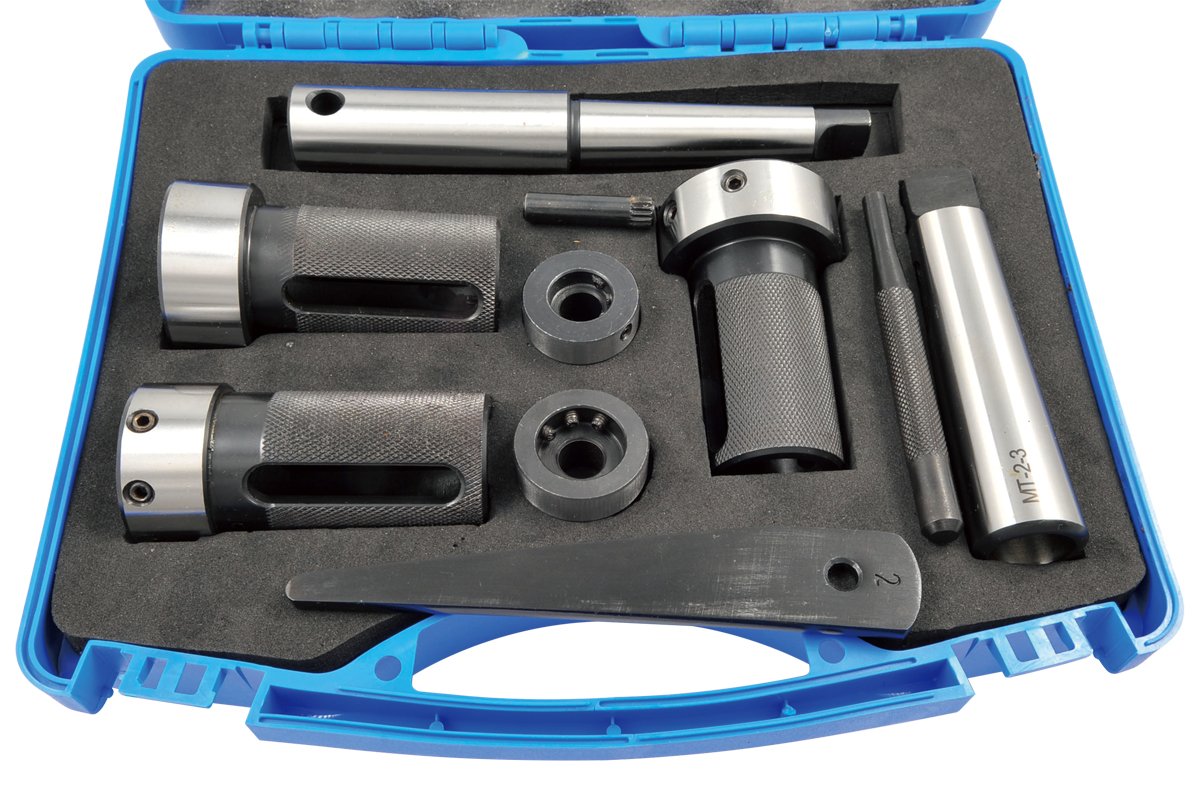 HHIP 9 PIECE MT2 & MT3 TAILSTOCK DIE HOLDER SET (3906-4914) - Image 2