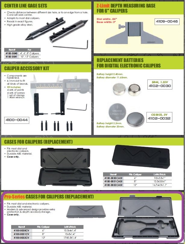 REPLACEMENT CASE FOR A 8" CALIPER (4100-0031CV) - Image 4
