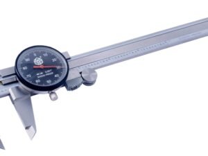6" ECONOMY DIAL CALIPER WITH BLACK FACE (4100-0201)