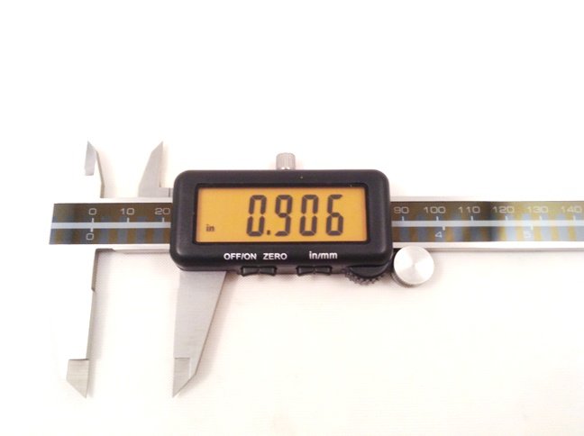6"/150MM YELLOW LCD DIGITAL ELECTRONIC CALIPER (4100-3436) - Image 5