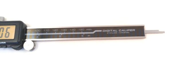 6"/150MM YELLOW LCD DIGITAL ELECTRONIC CALIPER (4100-3436) - Image 6
