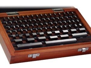 81 PIECE GRADE AS-0/2 RECTANGULAR STEEL GAGE BLOCK SET (4101-0001)