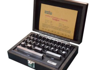 36 PIECE GRADE AS-2/B RECTANGULAR STEEL GAGE BLOCK SET (4101-0004)