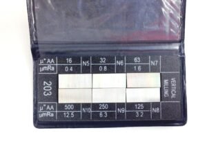 6 PIECE SET OF VERTICAL MILLING SPECIMENS (4101-0026)