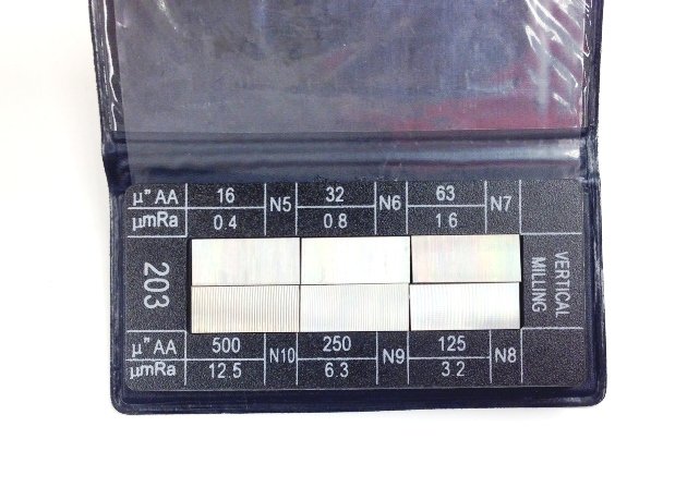 6 PIECE SET OF VERTICAL MILLING SPECIMENS (4101-0026)