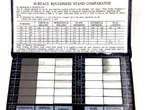 30 PIECE COMPOSITE SET OF ROUGHNESS STANDARDS (4101-0030)