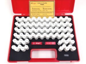 100 PIECE .101-.200" MINUS CLASS ZZ PIN GAGE SET WITH HANDLE (4103-3003)