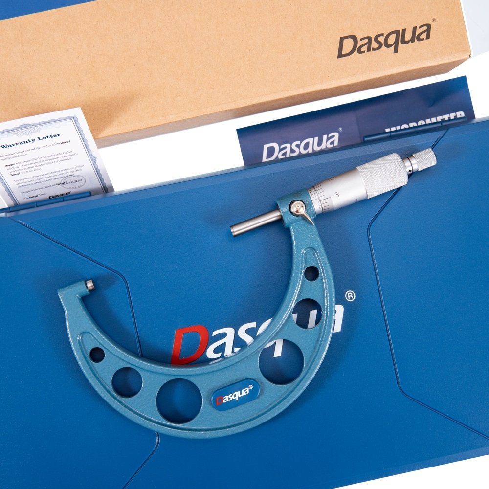 DASQUA 3-4 INCH OUTSIDE MICROMETER 0.0001 (4112-0120)
