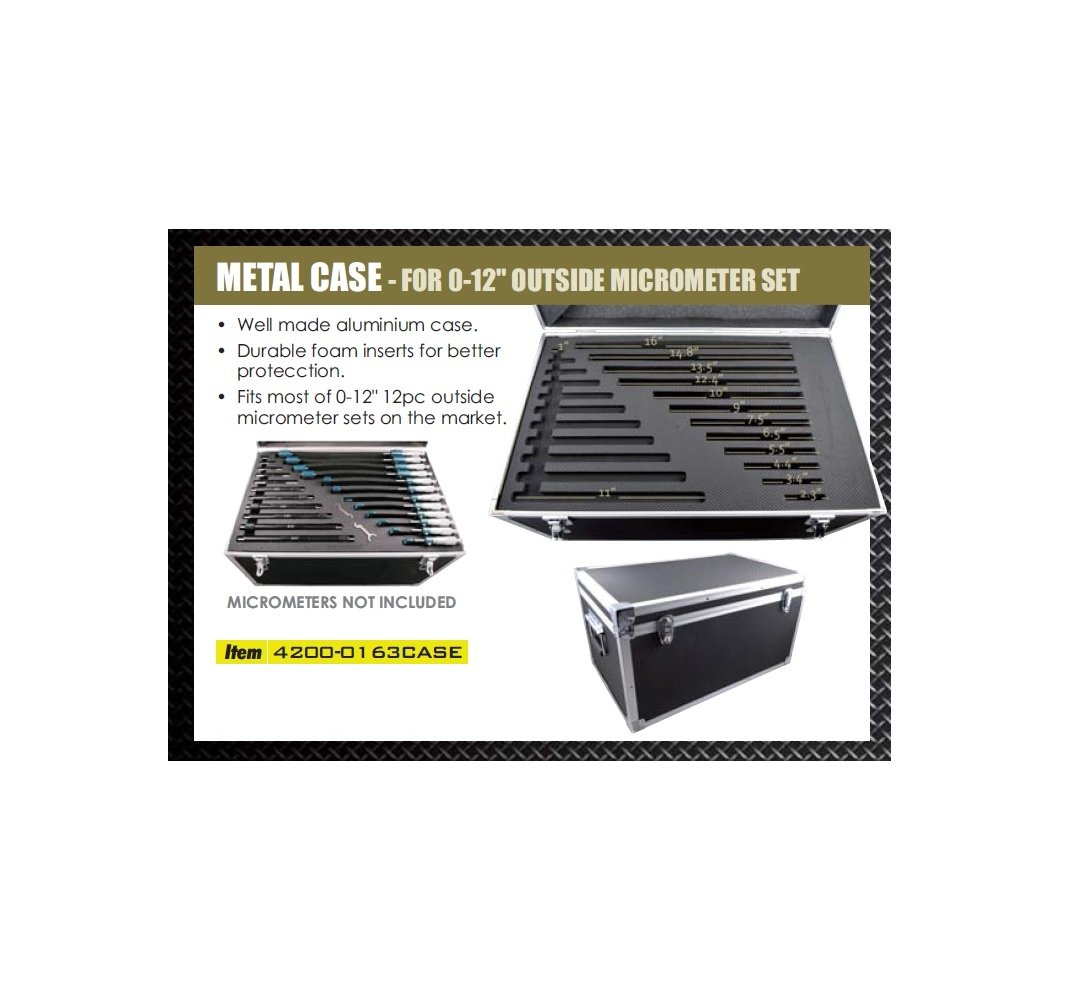 ALUMINUM CASE FOR 0-12 INCH 12PC C-TYPE MIC SET (4200-0163CASE) - Image 4