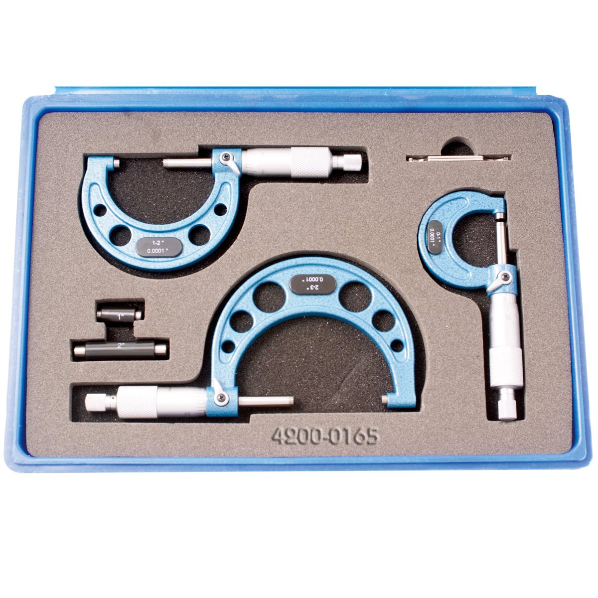 0-3" 3 PIECE C-TYPE MICROMETER SET (4200-0165) - Image 2